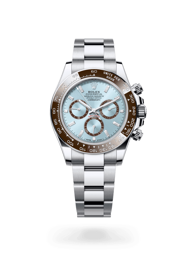 Rolex Daytona Platinum – Baguette Blue Dial 126506