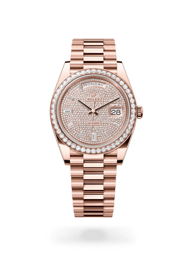 Rolex Day-Date 228345RBR 18ct Everose Gold