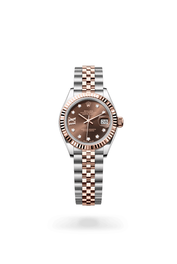 Rolex Lady-Datejust 279171 Oystersteel & 18ct Everose Gold