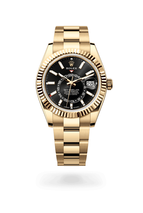 Rolex Sky-Dweller Yellow Gold – Black Dial 336938