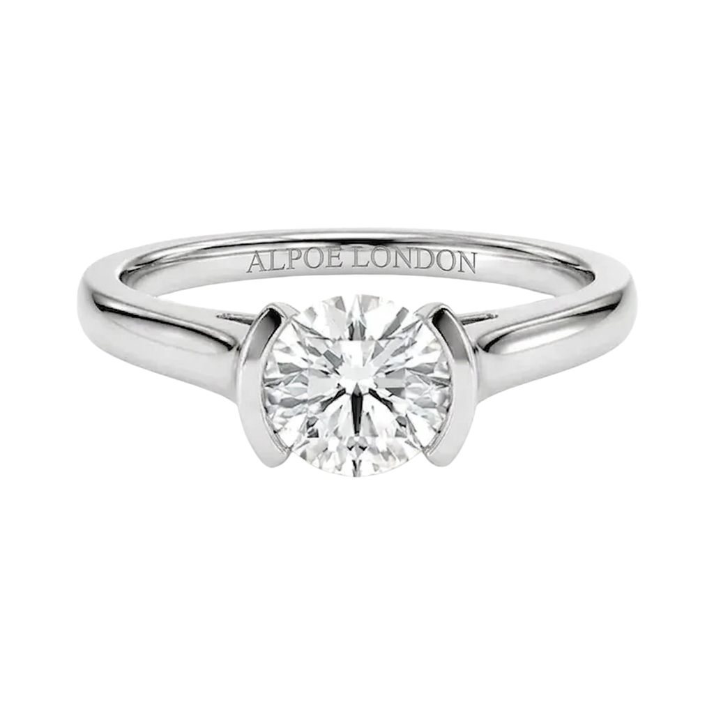 Tension Set engagement ring